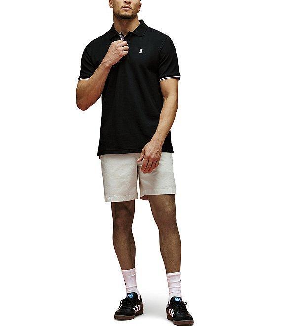 Psycho Bunny Archive Bunny Pique Short Sleeve Polo Shirt Product Image