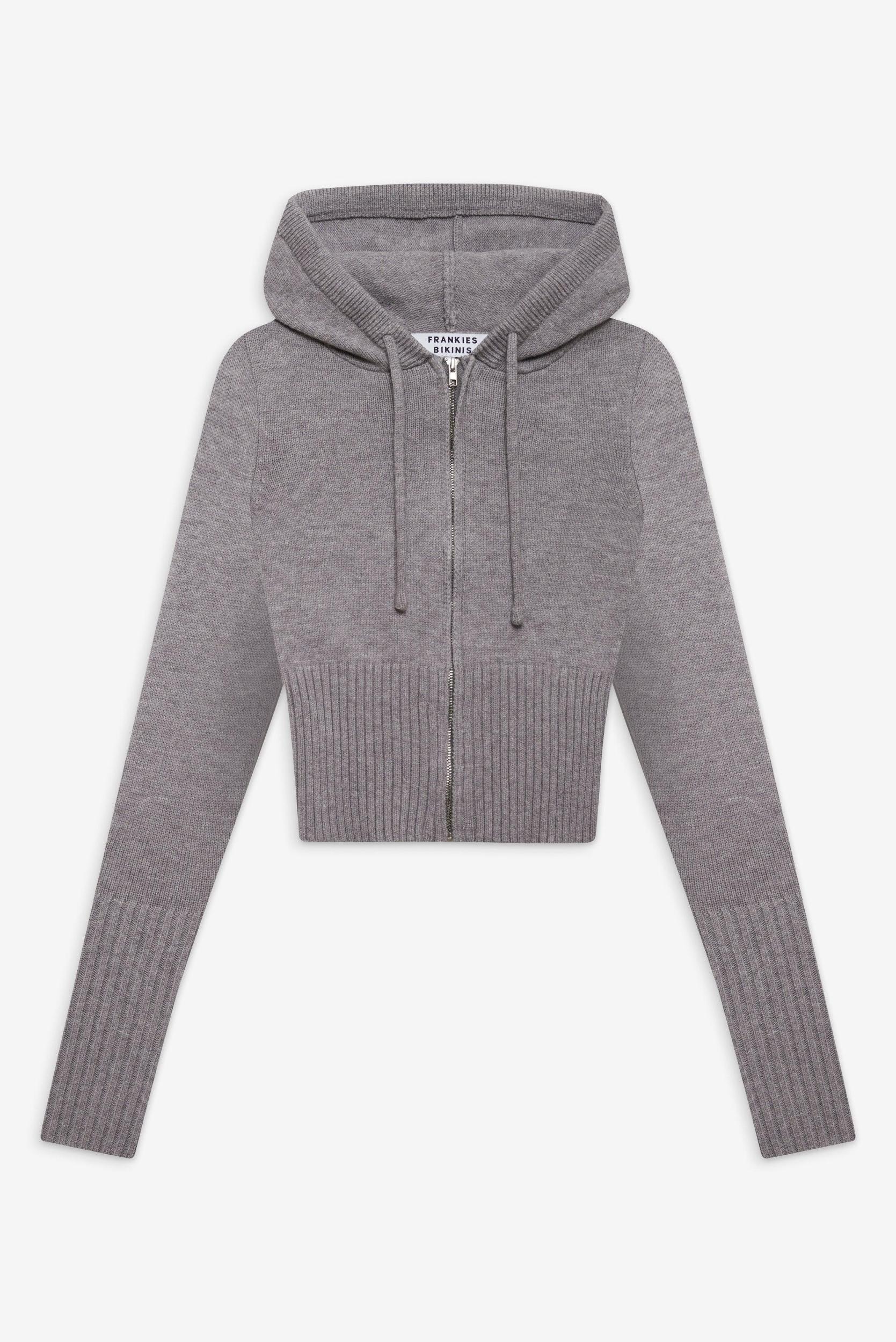 Aimee Zip Up Hoodie - Rain Cloud Product Image