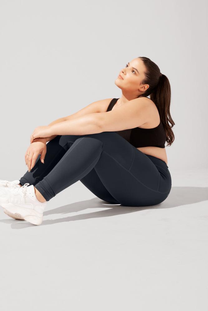 Supersculpt™ Leggings with Pockets - Smoky Grey Product Image