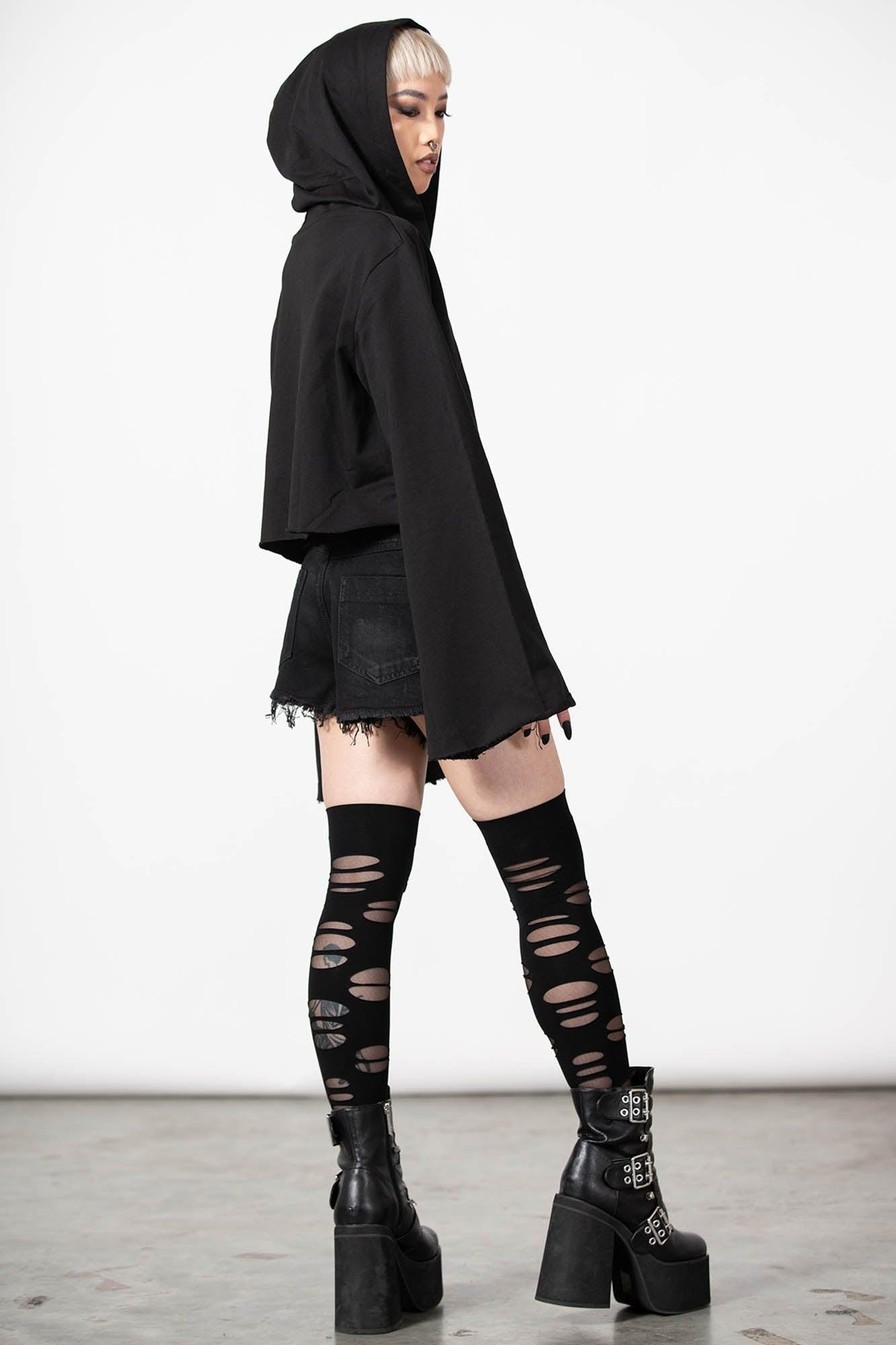 Lost It Cropped Hoodie - Resurrect Female Product Image