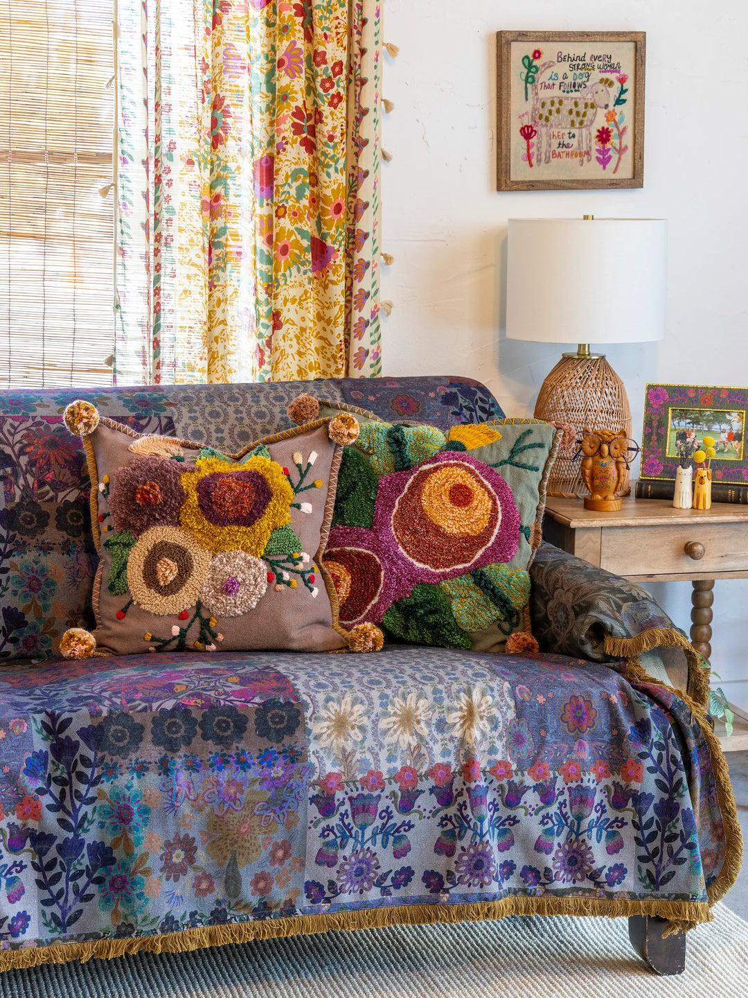 Tufted Pom Pom Pillow Product Image