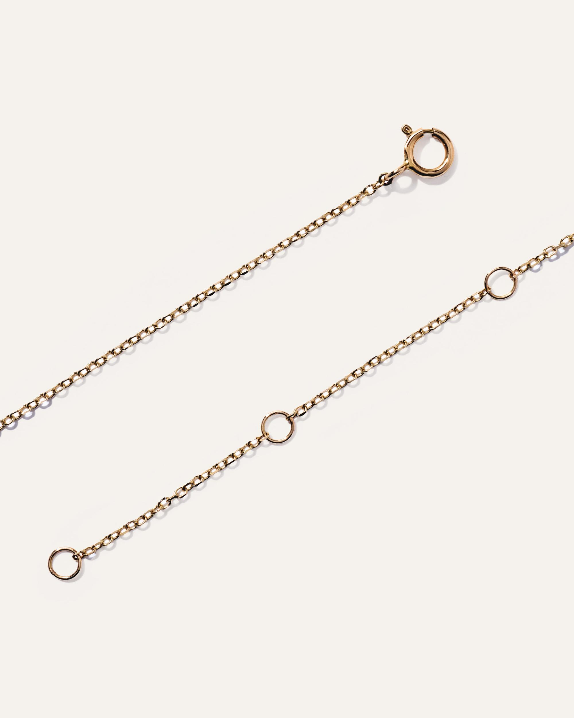 Quince | Women's 14K Gold Pave Zodiac Medallion Necklace Product Image