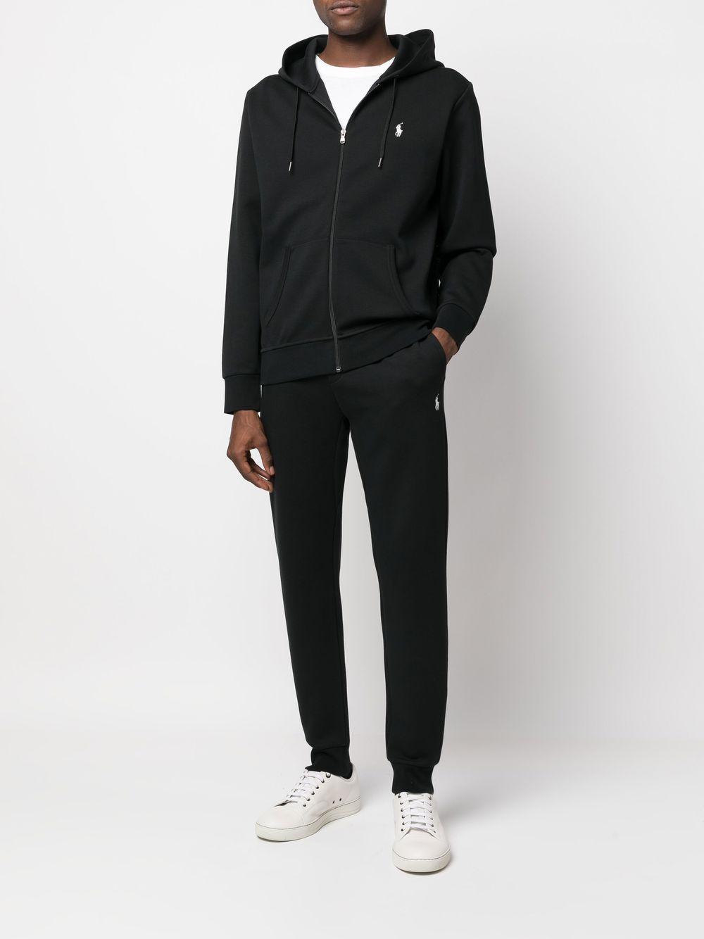 embroidery-logo pullover hoodie Product Image
