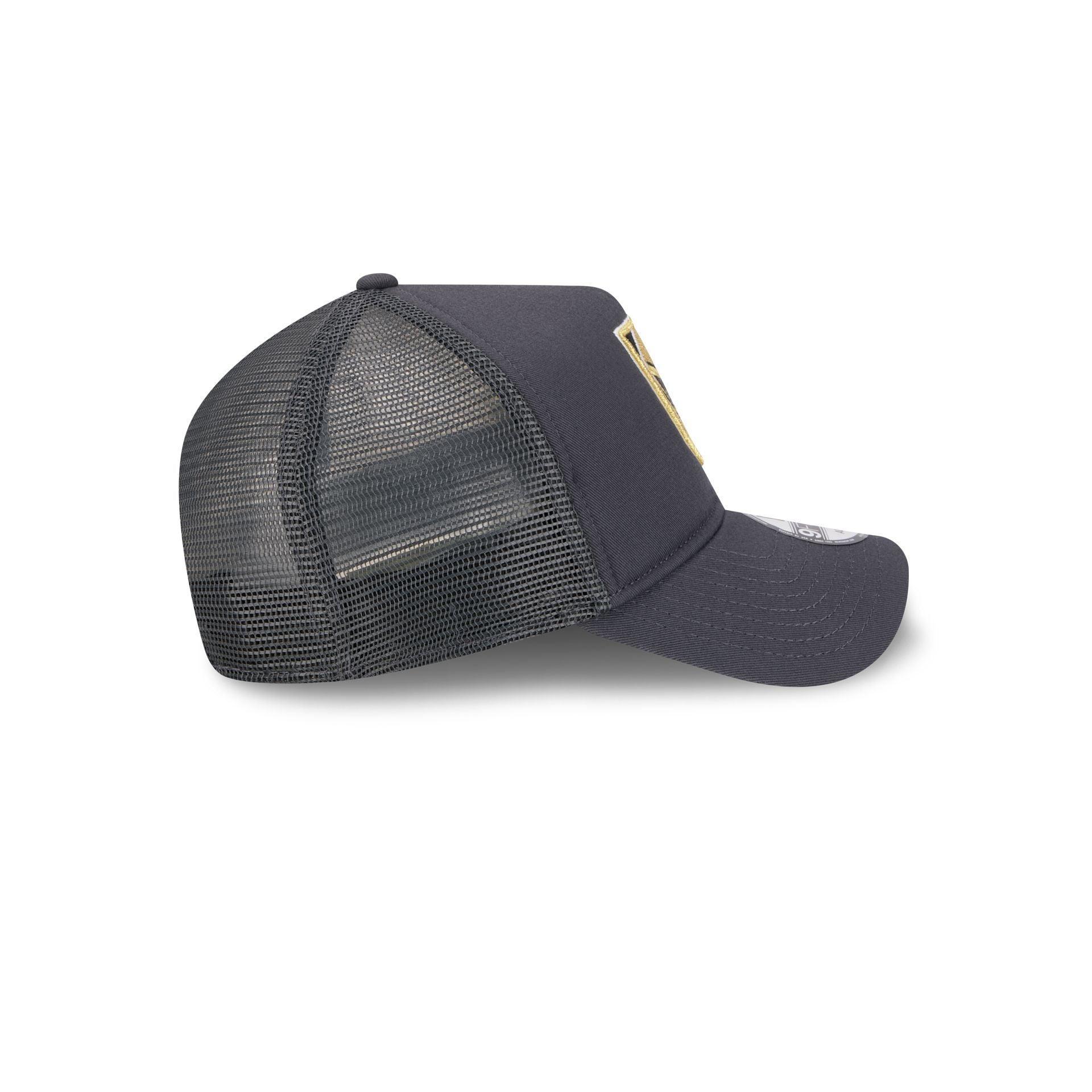 New York or Nowhere x New York Yankees Navy Wordmark 9FORTY A-Frame Snapback Hat Male Product Image