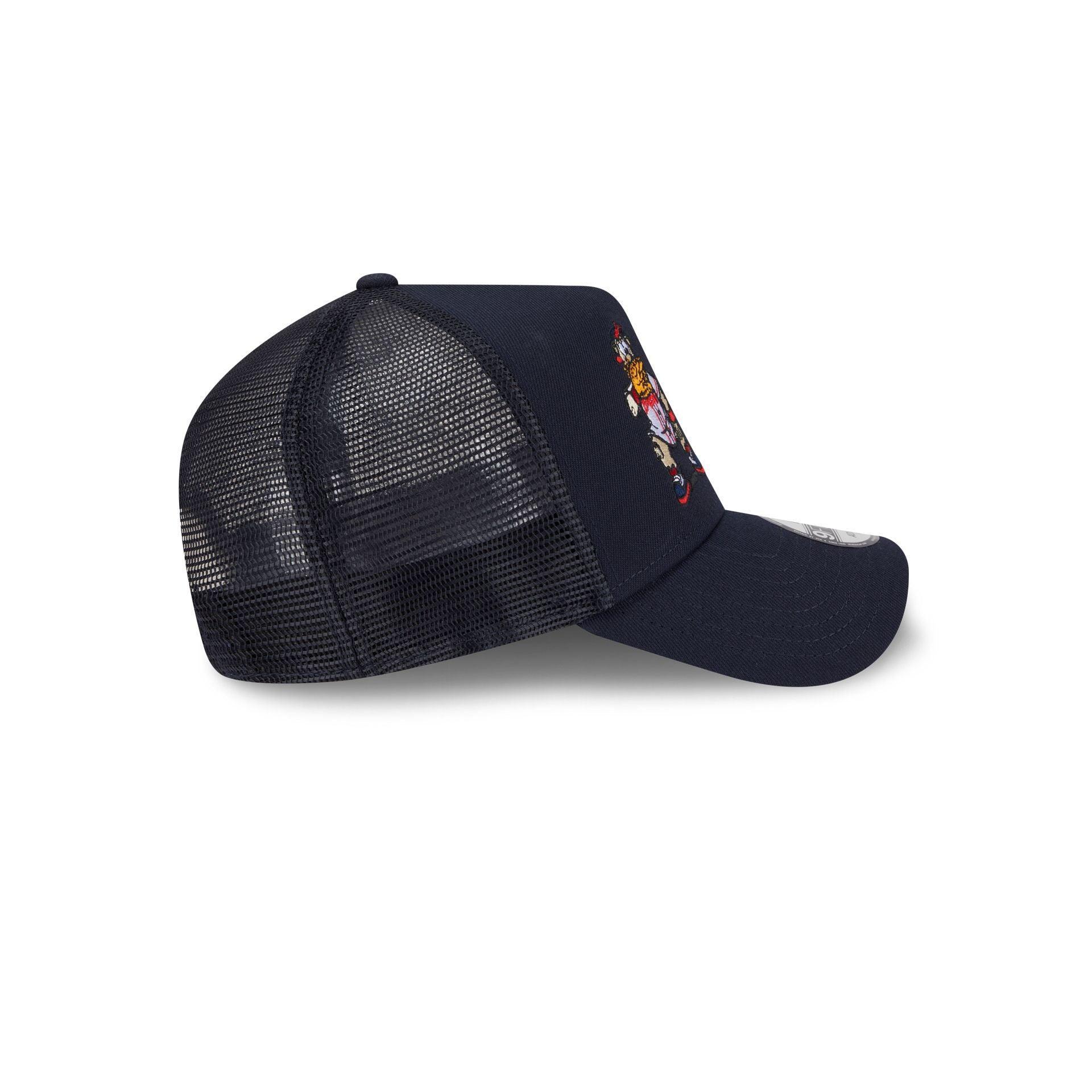 Atlanta Braves Generation Mascots 9FORTY A-Frame Trucker Hat Male Product Image
