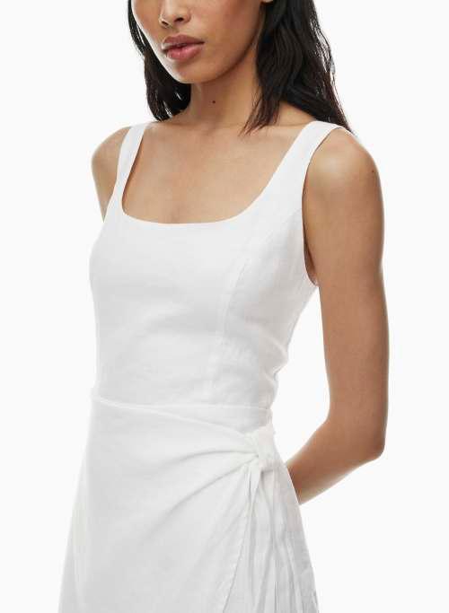 new saturn linen midi dress Product Image