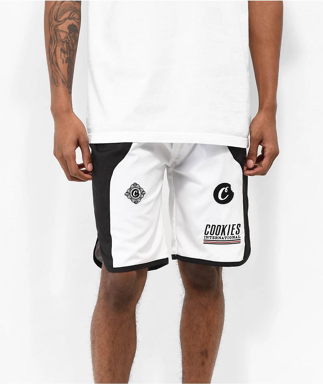 Cookies Costa Azul Black & White Shorts Product Image