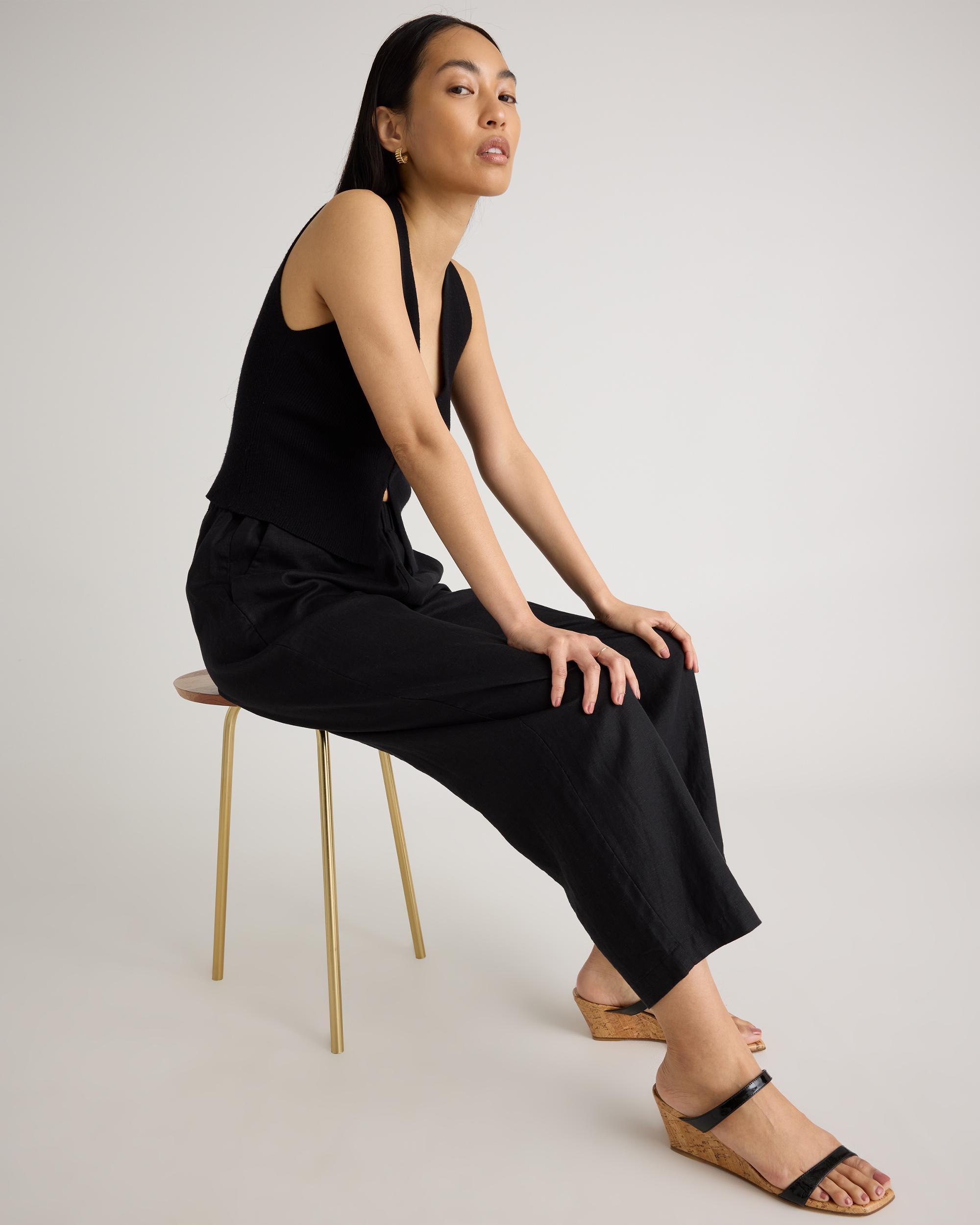 Quince | Women's 100% European Linen Pants Product Image