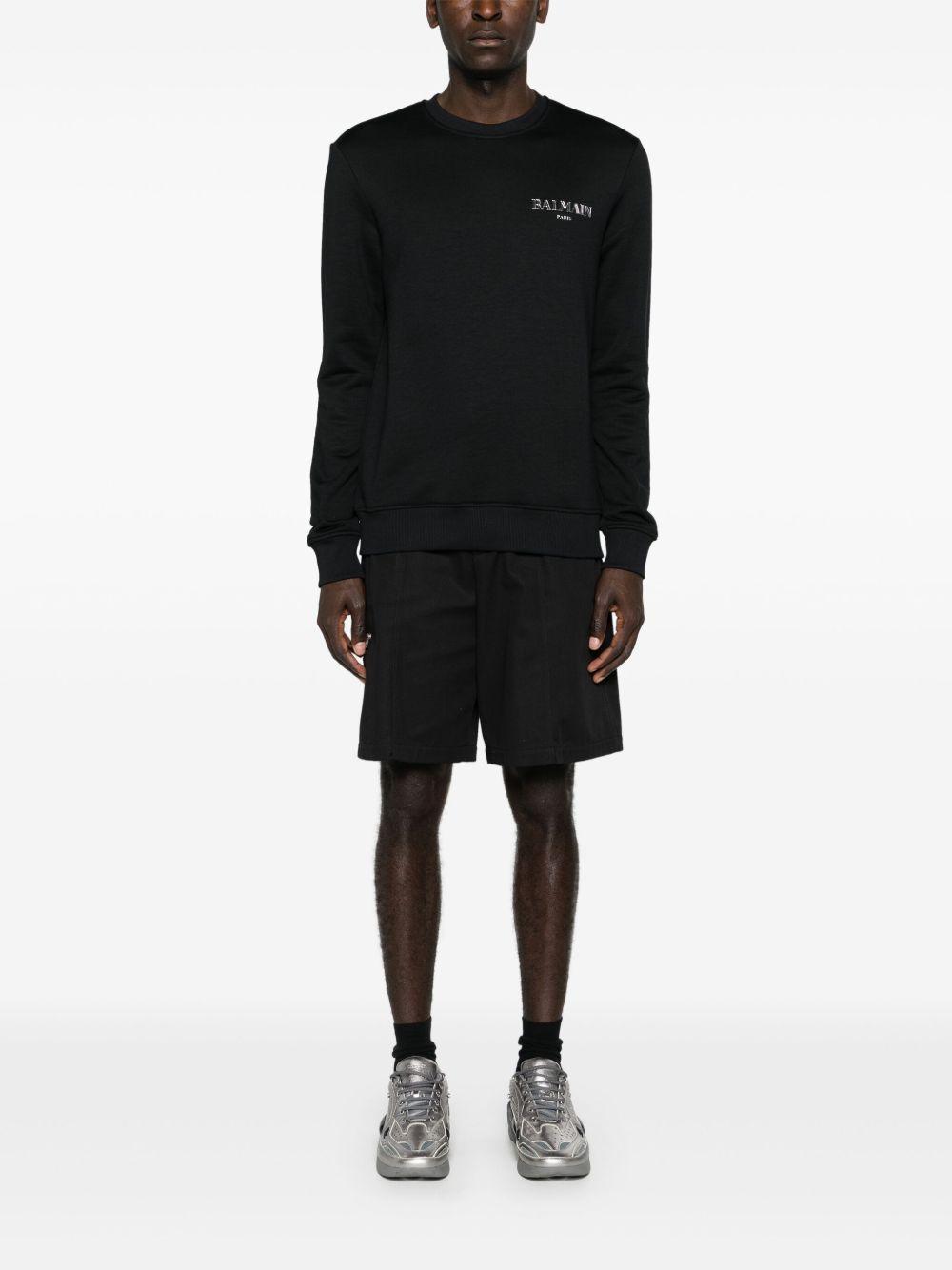 logo-appliqué crew-neck sweatshirt Product Image