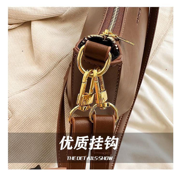 Faux Leather Shoulder Bag Product Image