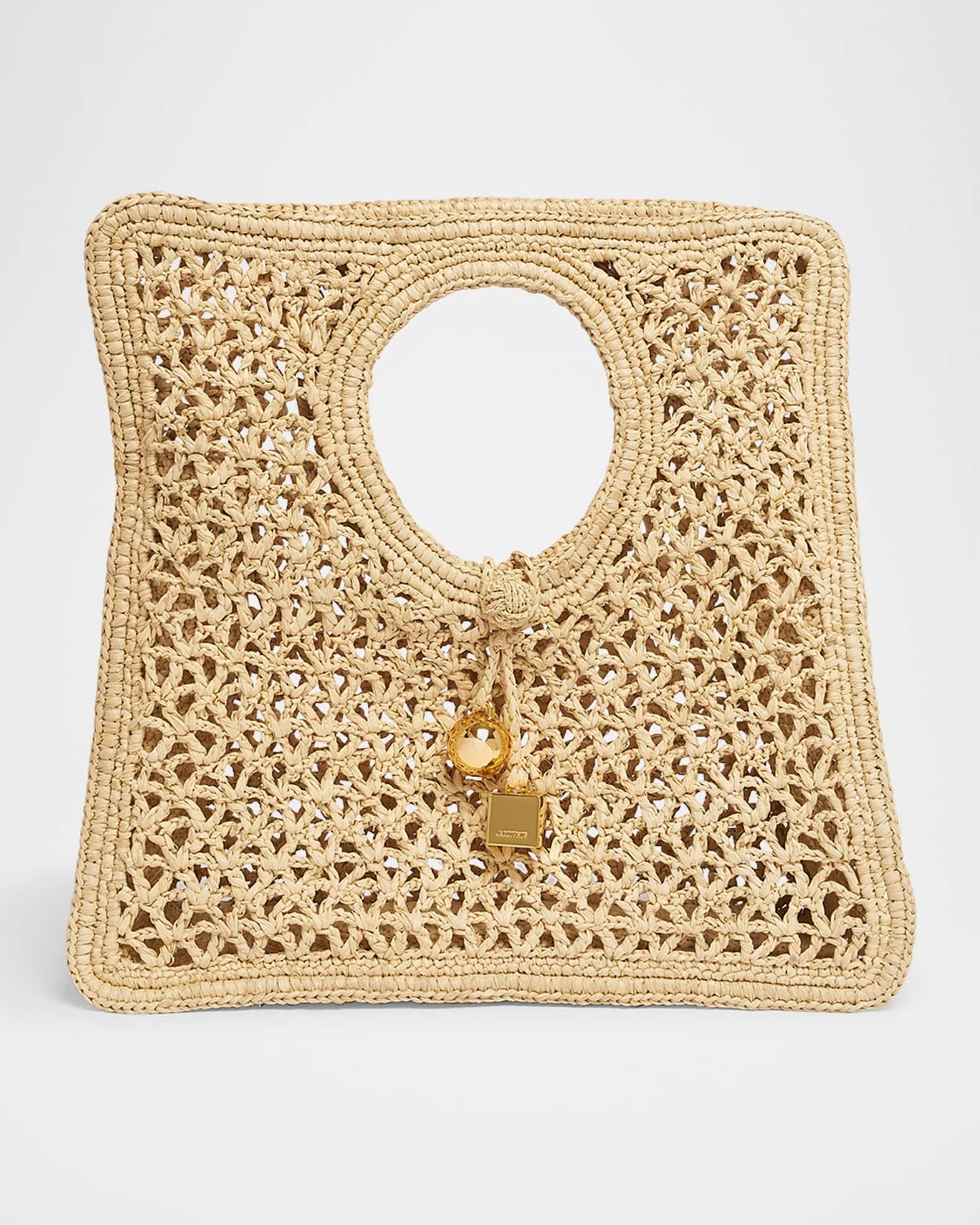 Le Petit Raffia Top-Handle Bag Product Image