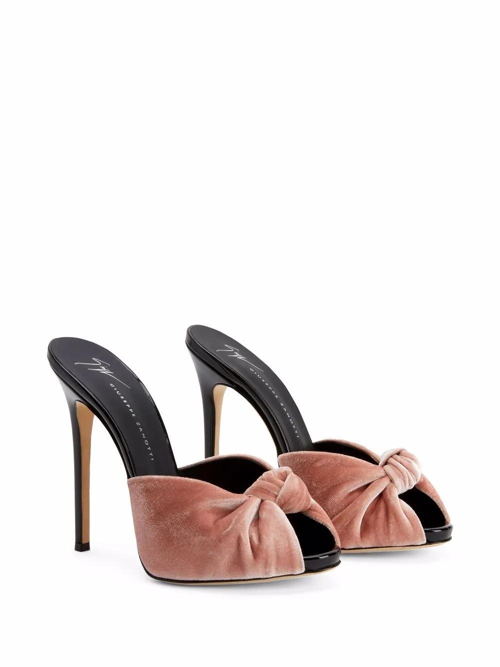 120mm Bridget knot-detail sandals Product Image