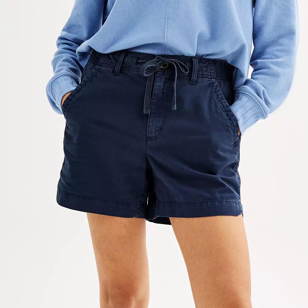 Women's Sonoma Goods For Life® Utility Shorts, Size: XL, Blue Tundra Product Image
