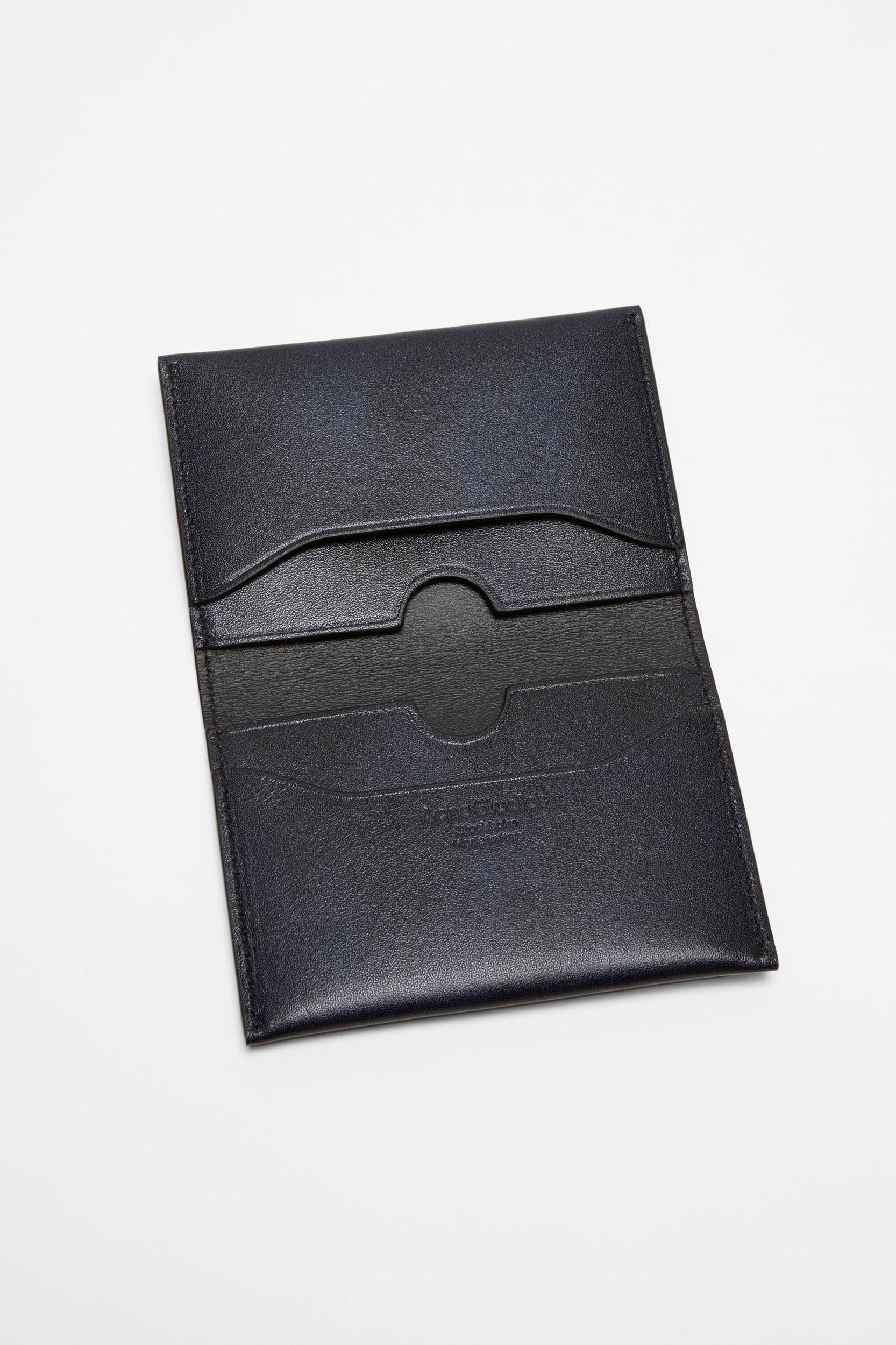 Folded leather wallet Product Image