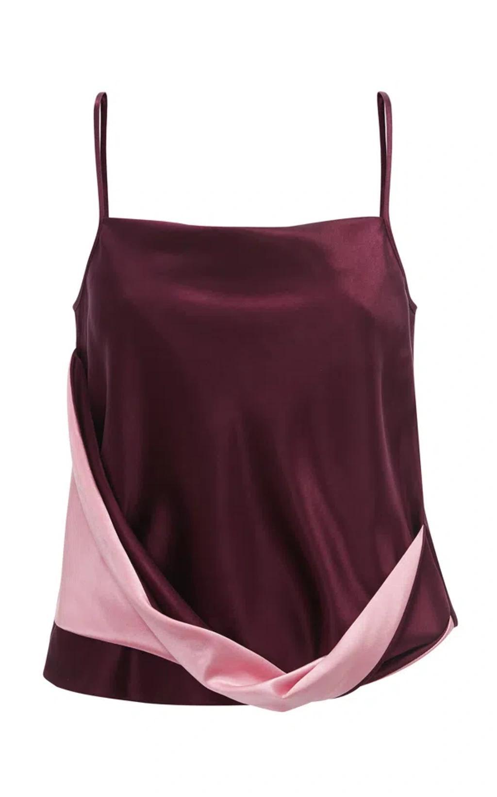 JW ANDERSON Twisted Camisole In Purple Product Image