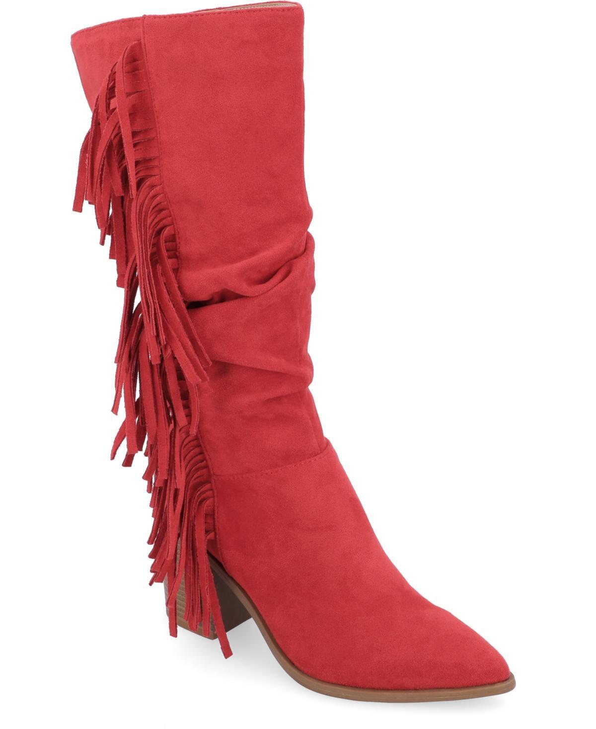 Journee Hartly Tru Comfort Foam Womens Heeled Western Boots Product Image