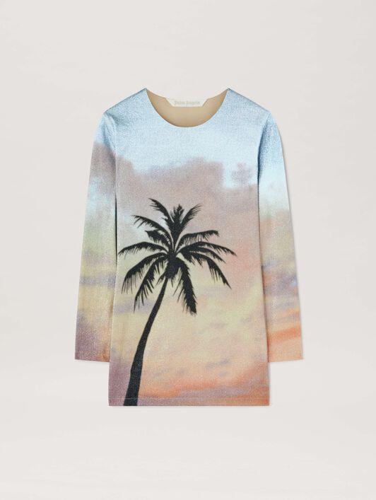 SUNRISE PALM LUREX DRESS MULTICOLOR - BL Product Image