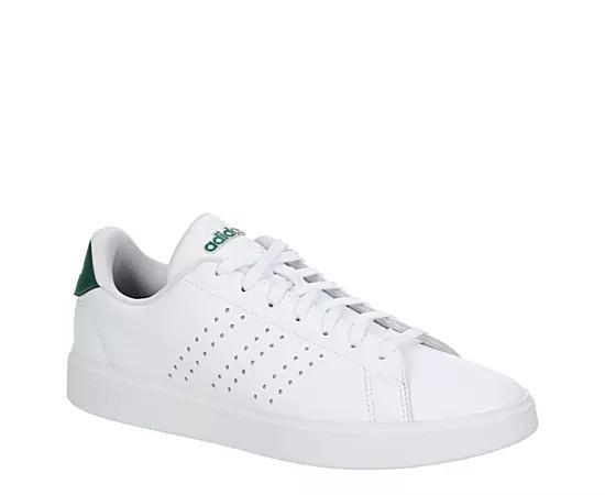 adidas Advantage 2.0 Men's Shoes, Size: 13, White Black Green Product Image