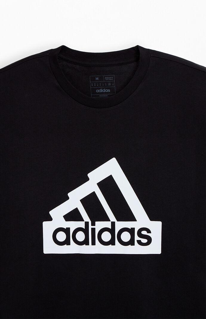Men's adidas Essentials Graphic Modern Sportswear T-Shirt, Size: Small, Black Product Image