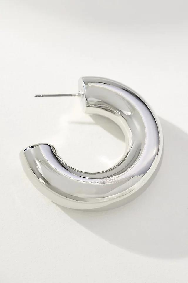 Chunky Hoop Earrings Product Image