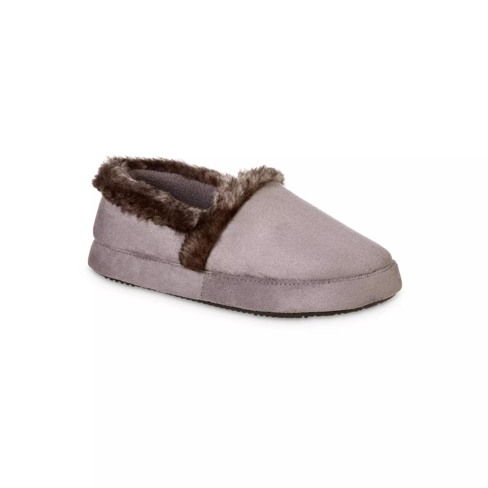 Women's Isotoner Closed Back Slippers, Size: Small, Red Product Image