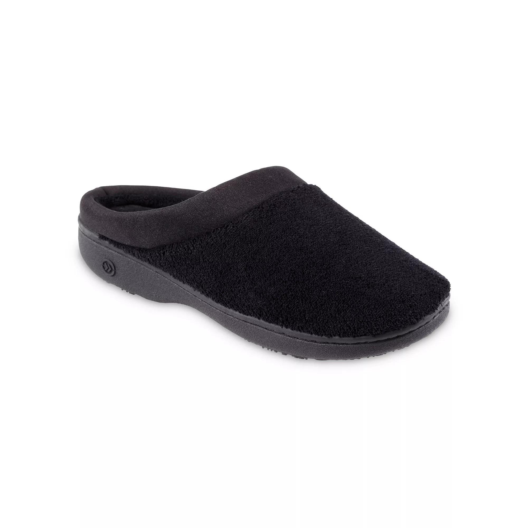 isotoner Microterry Hoodback Womens Clog Slippers Product Image