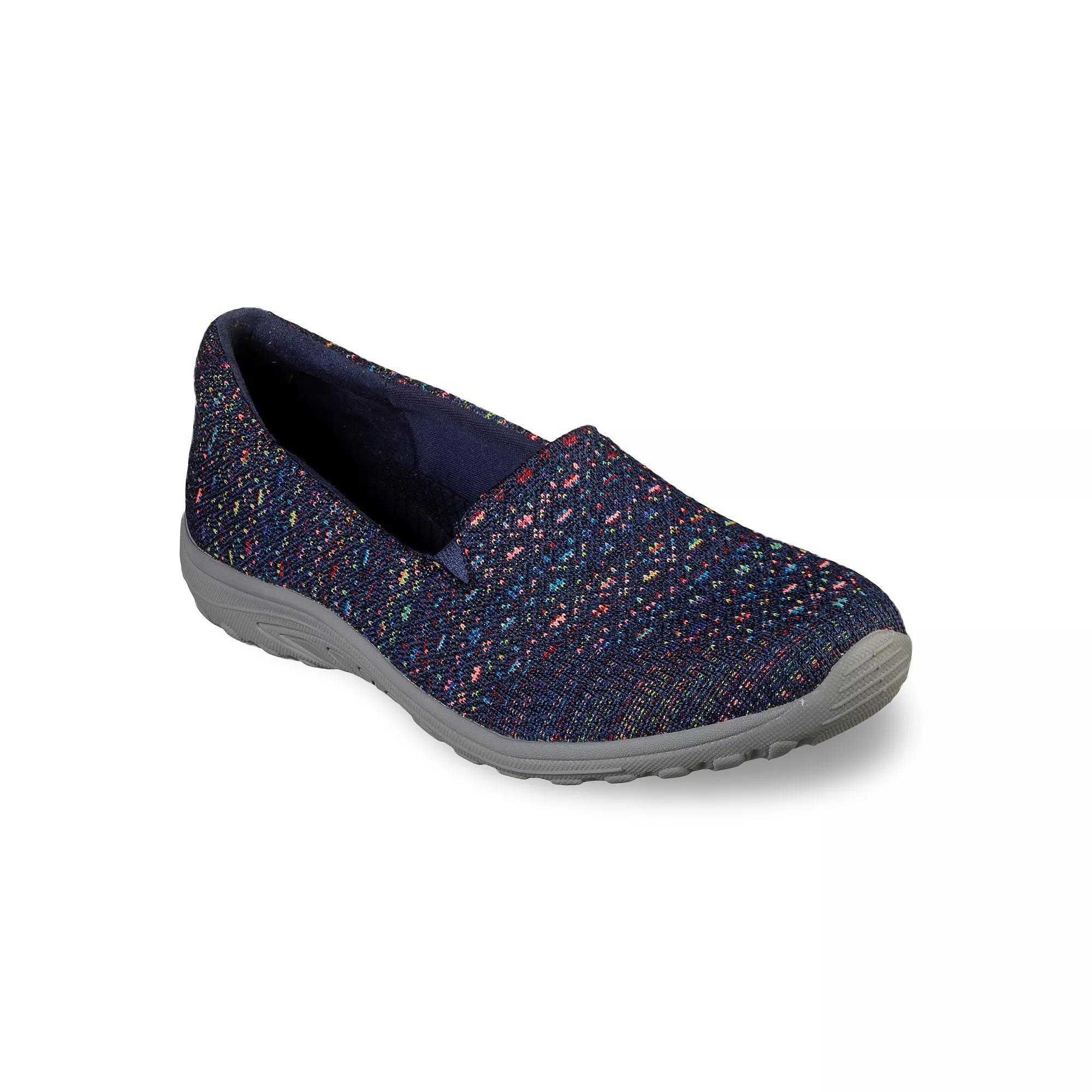 Skechers Relaxed Fit Reggae Fest Wicker Womens Shoes Blue Product Image