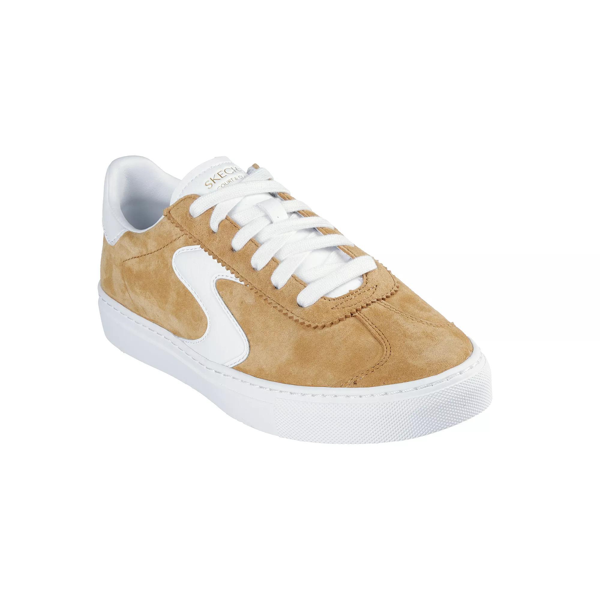 Skechers Arch Fit® Legend Vivid Hues Women's Suede Sneakers, Size: 7.5, Wheat Product Image