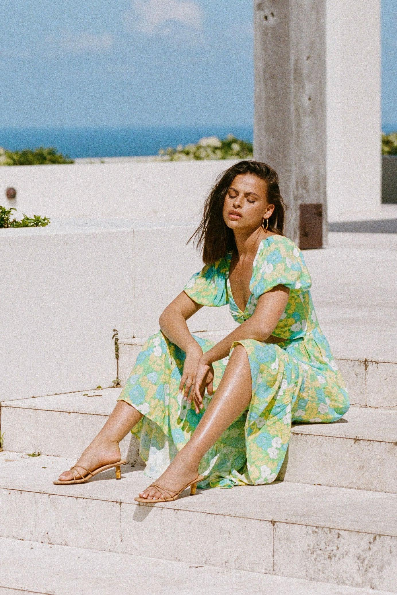 Belle Maxi Dress - Bryony Tropical Product Image