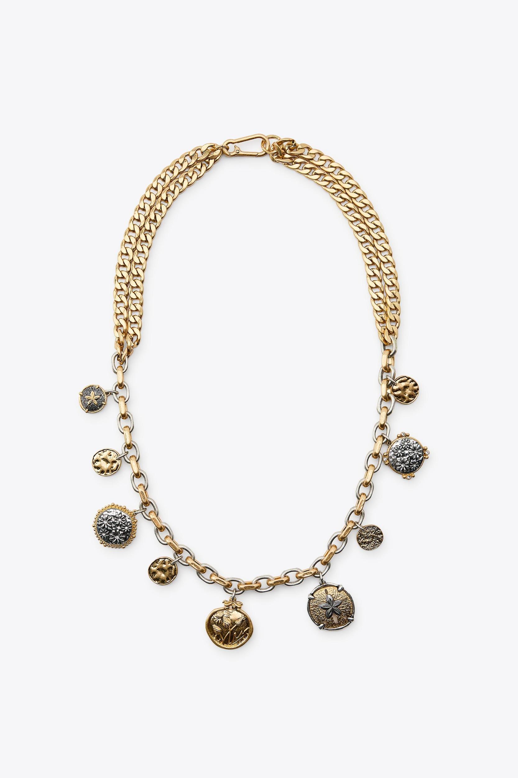 MIXED COIN METAL BELT Product Image