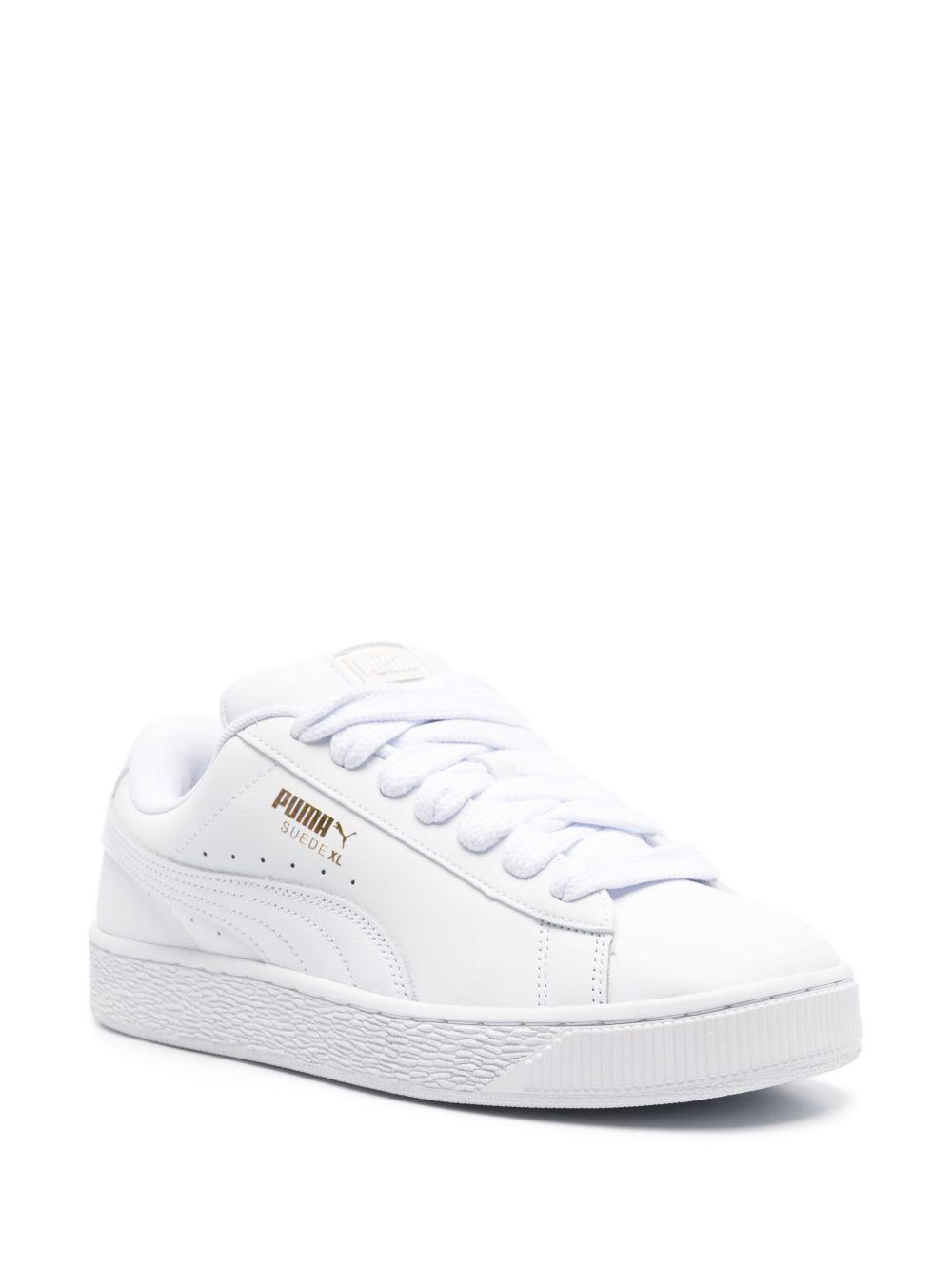 Suede XL leather sneakers Product Image