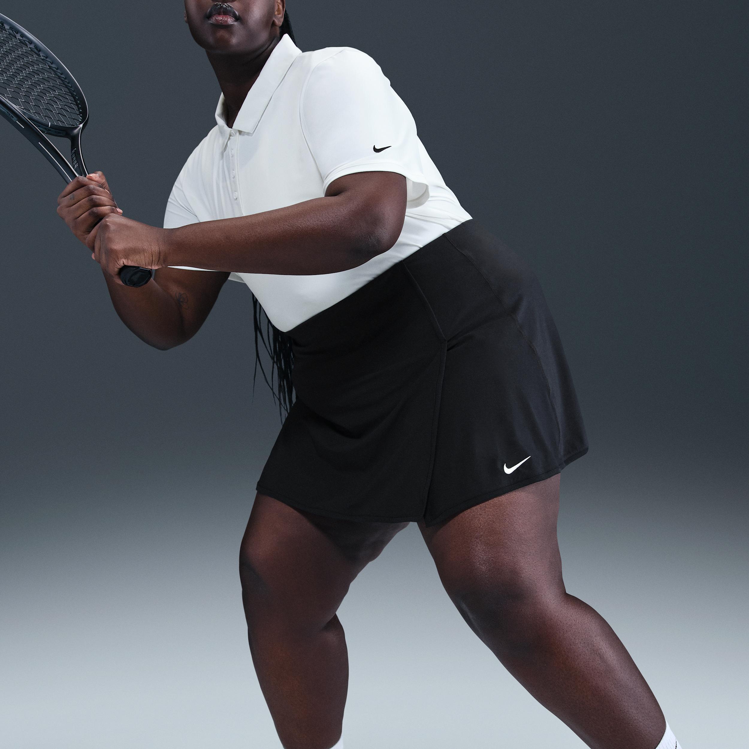 Nike Victory Women's Dri-FIT Straight Tennis Skirt (Plus Size) Product Image