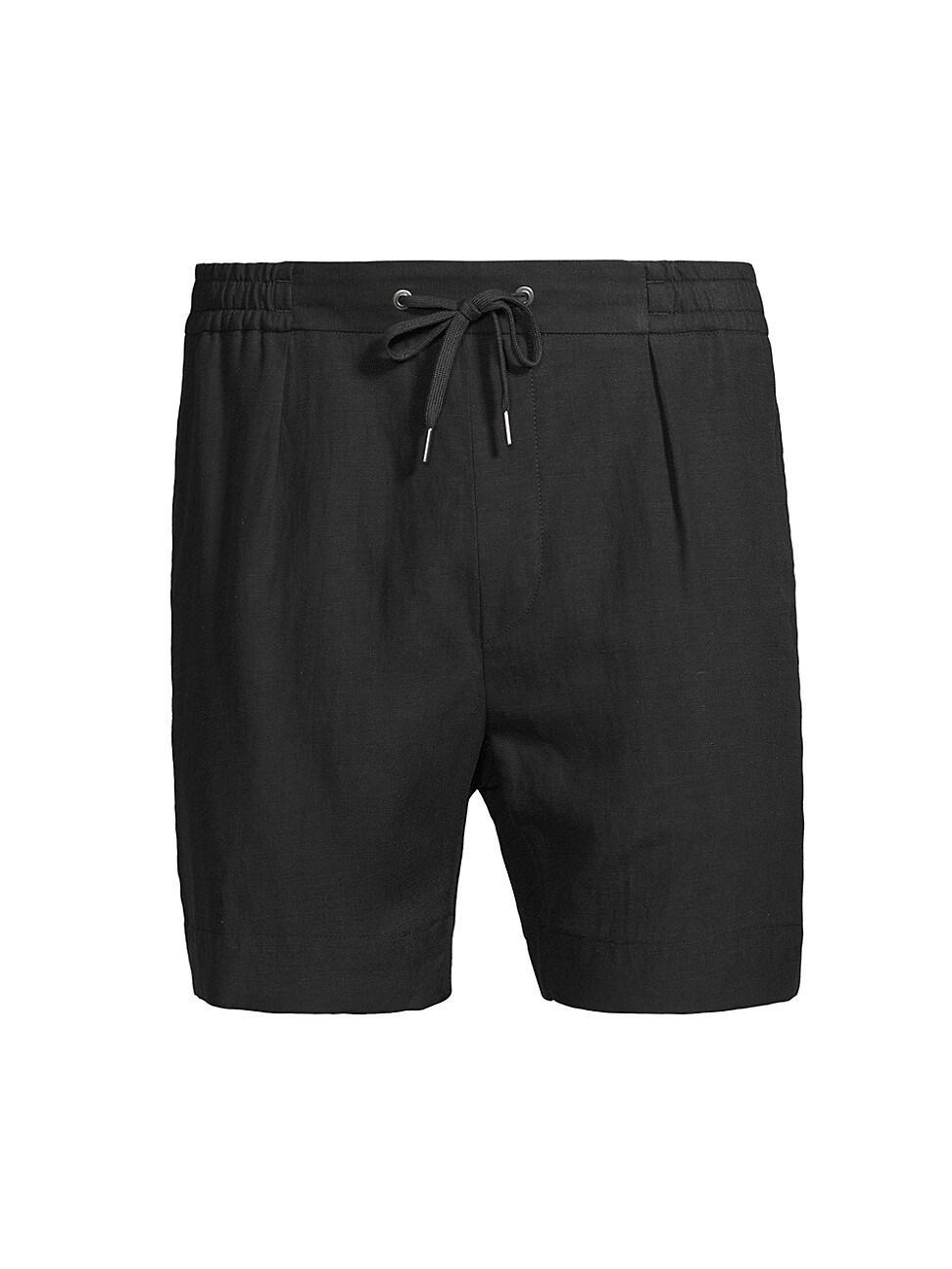 Mens Dorset Silk-Linen Drawstring Shorts Product Image