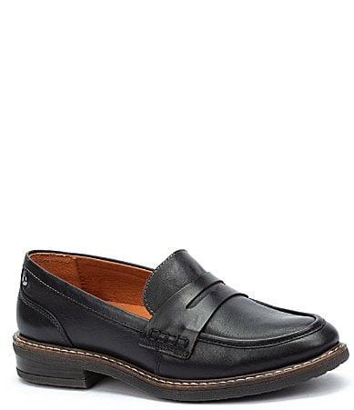 Pikolinos Aldaya W8J Water Resistant Leather Penny Loafers Product Image