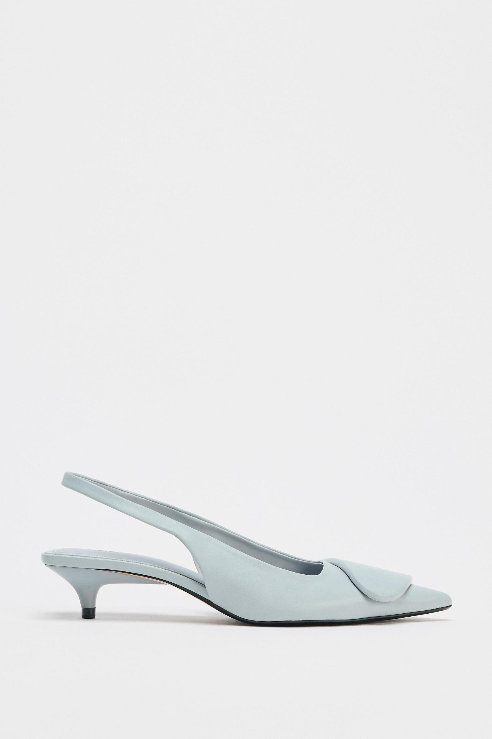 APPLIQUÉ SLINGBACK SHOES Product Image
