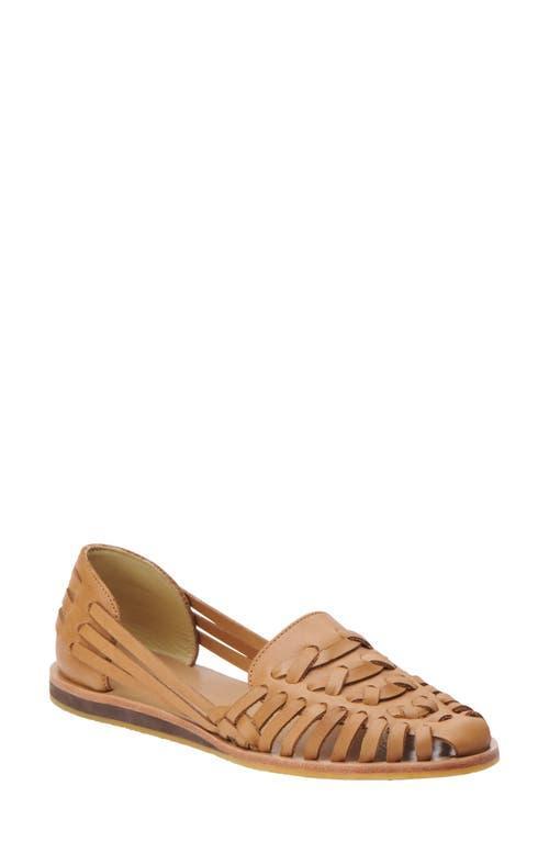 Woven Leather Sandals Product Image
