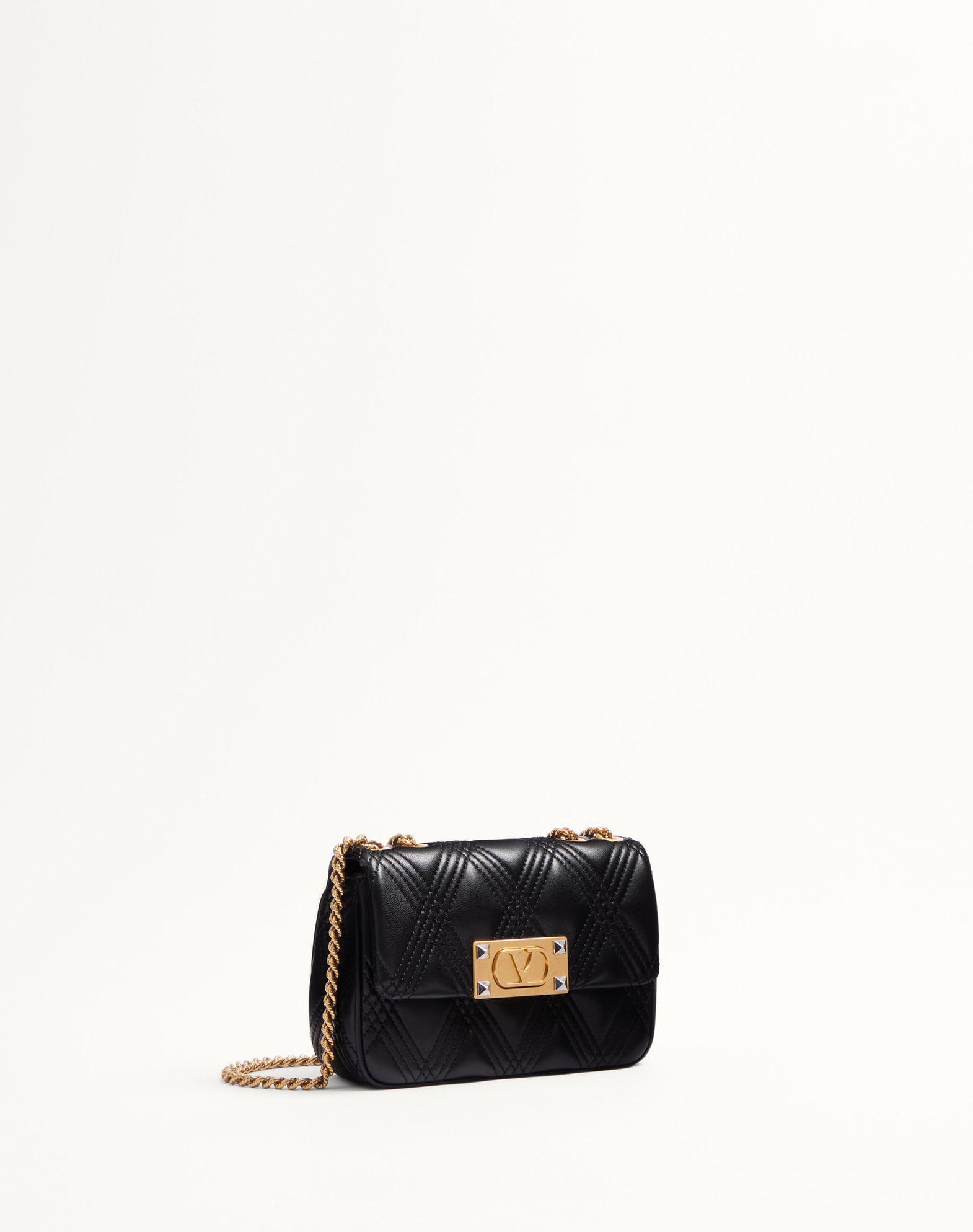 Valentino Garavani Quiltie 67 Small Shoulder Bag In Quilted Nappa Product Image