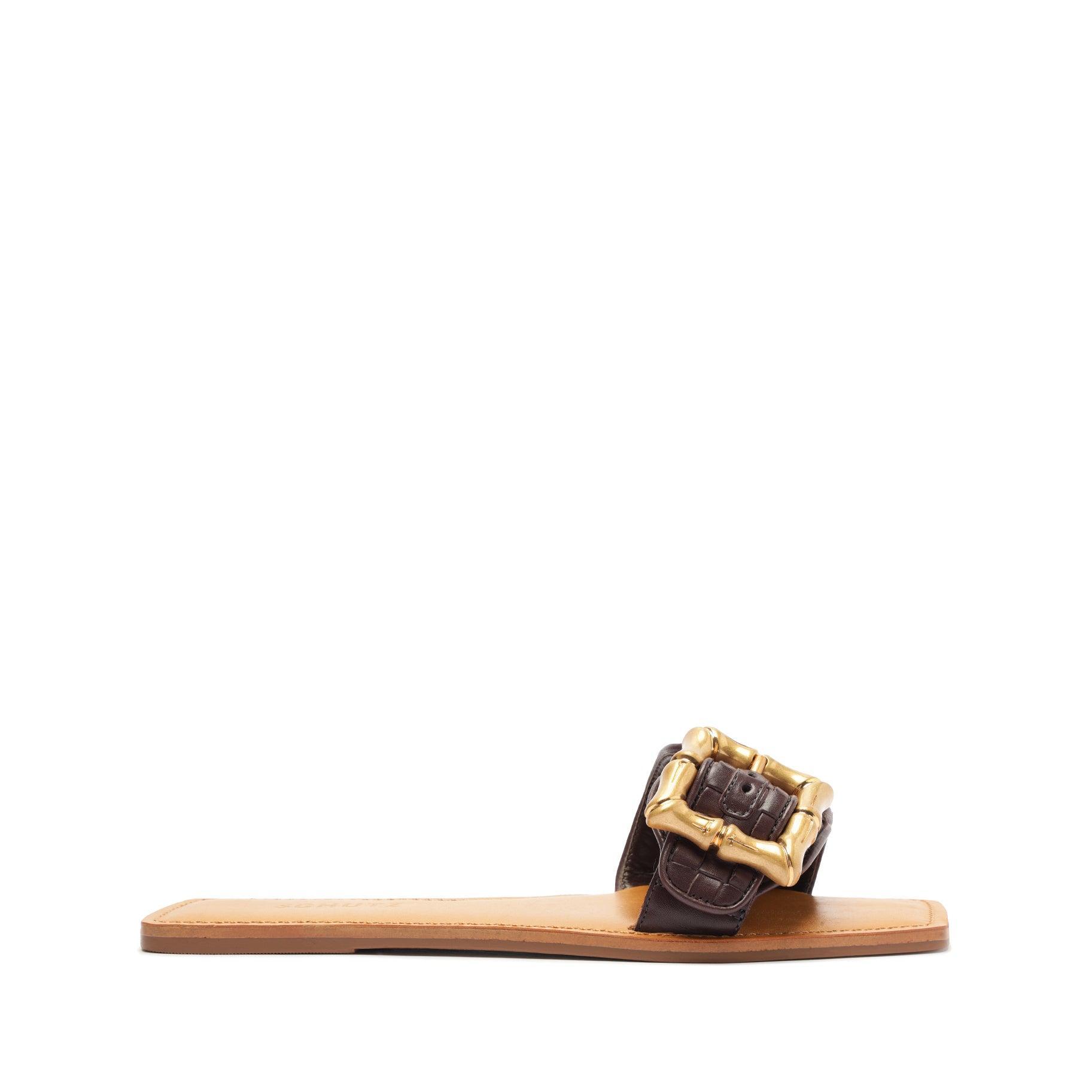 Enola Woven Leather Sandal Product Image