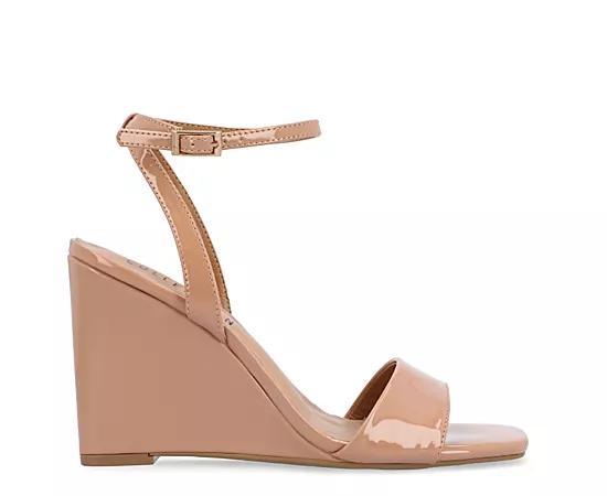 Journee Collection Womens Konna Wedge Sandal Product Image