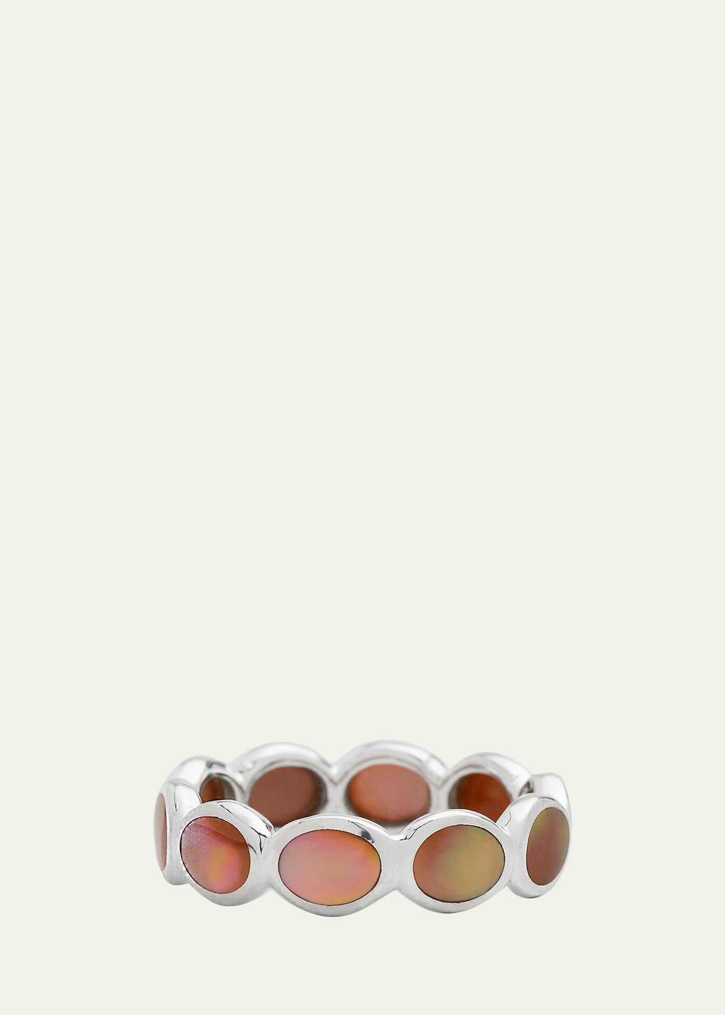 All-Around Tiny Ovals Ring in Sterling Silver Product Image