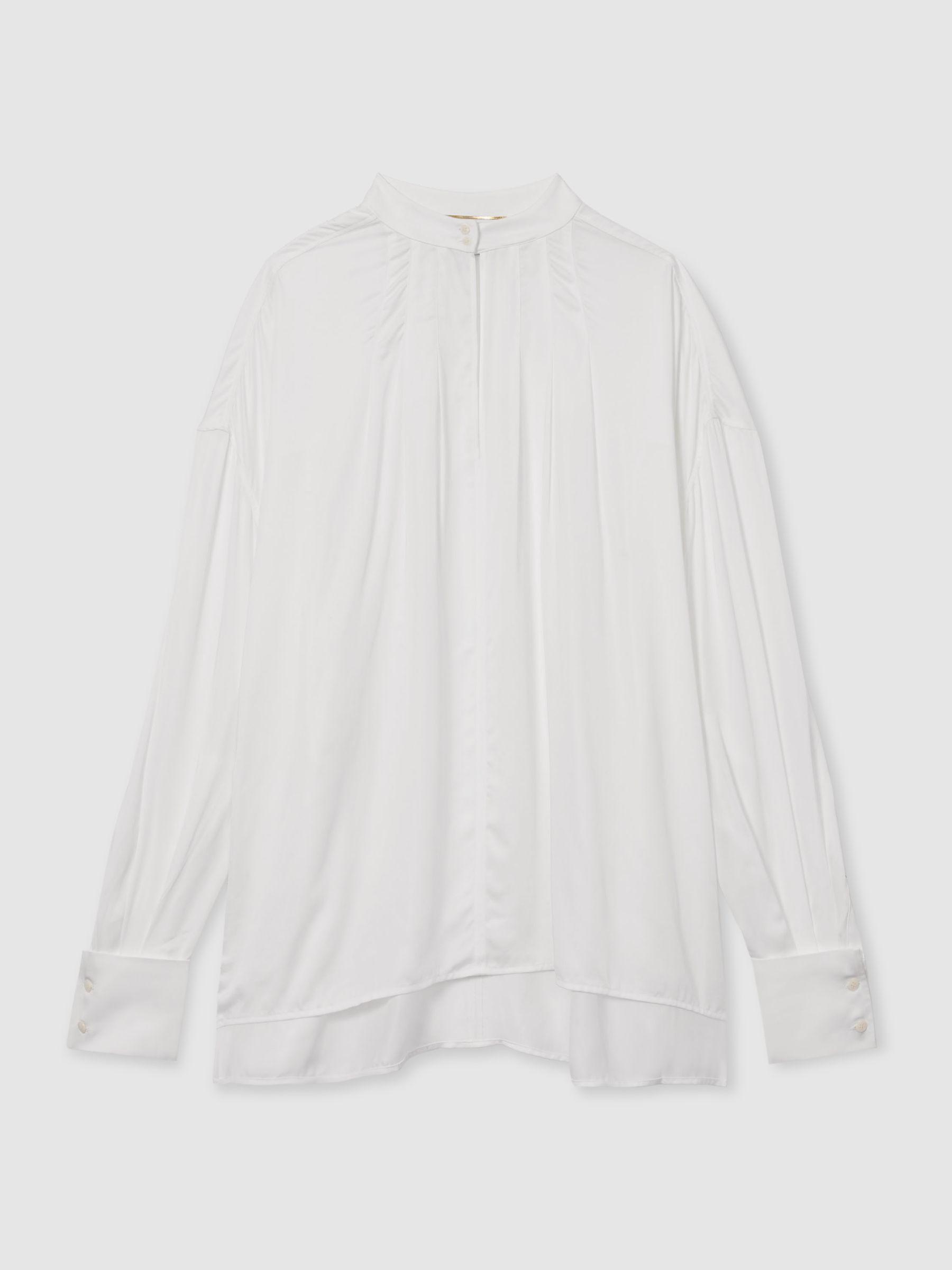 Atelier Keyhole-Neck Top in Off White Product Image