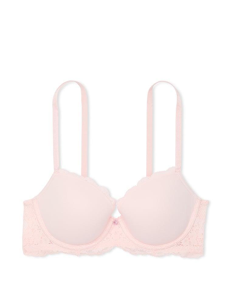 Smooth & Lace Lightly Lined Classic Coverage Demi Bra Product Image