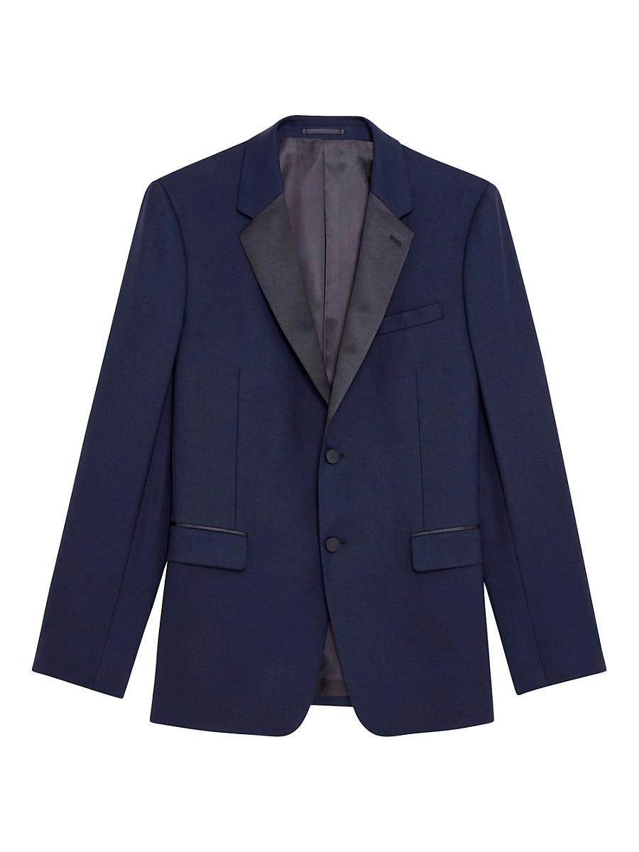 Mens Chambers Wool Two-Button Tuxedo Jacket Product Image
