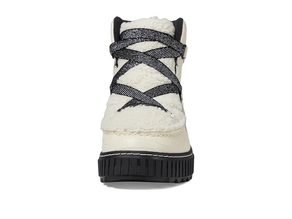 SOREL ONA AVE Alpine Boot Lux Waterproof (Chalk/Black) Women's Snow Shoes Product Image