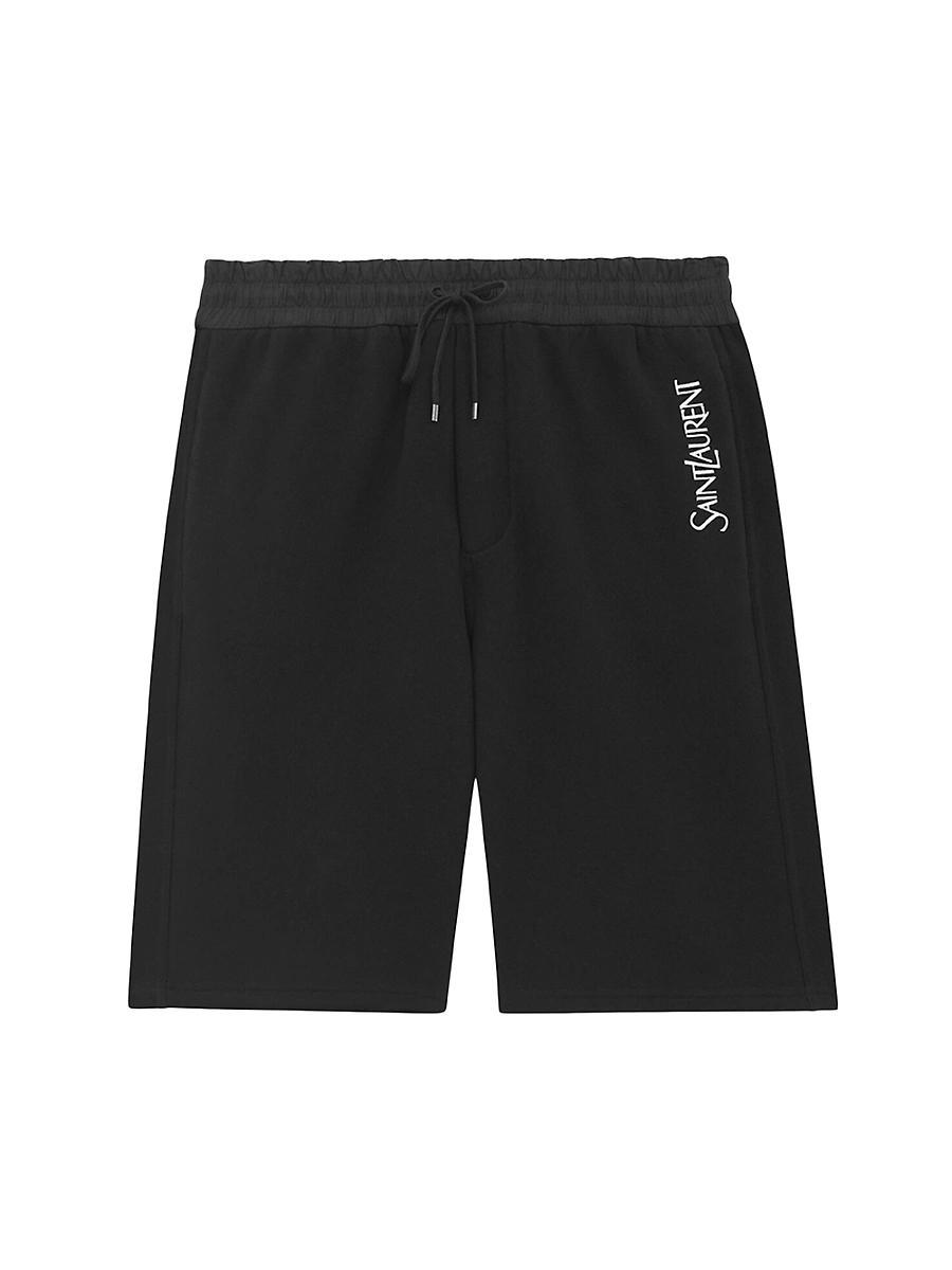 Mens Saint Laurent Bermuda in Fleece Product Image