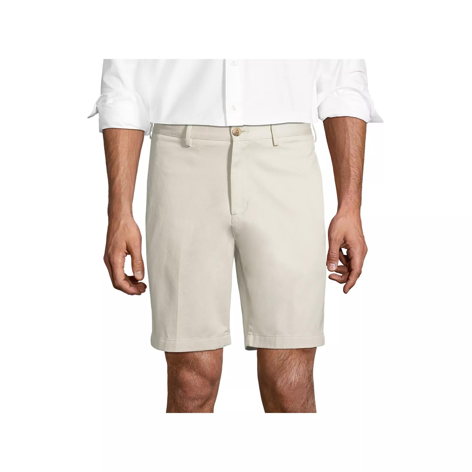 Big & Tall Lands' End Chino Shorts, Men's, Size: 48, Green Product Image