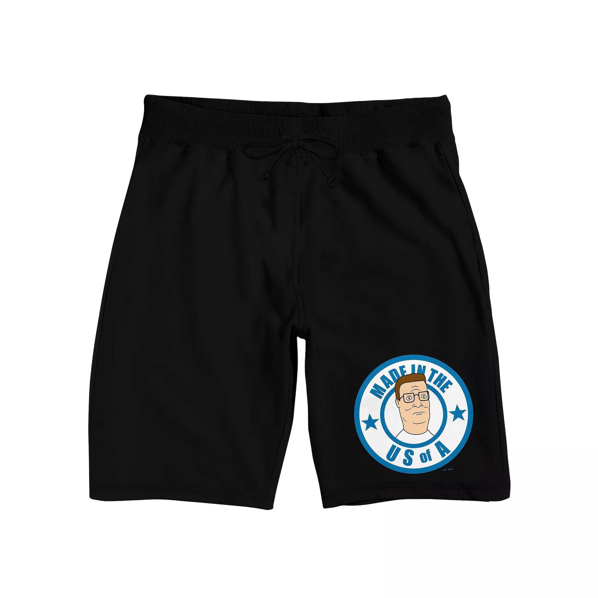 Mens King Of The Hill Made in the US of A Sleep Shorts Product Image