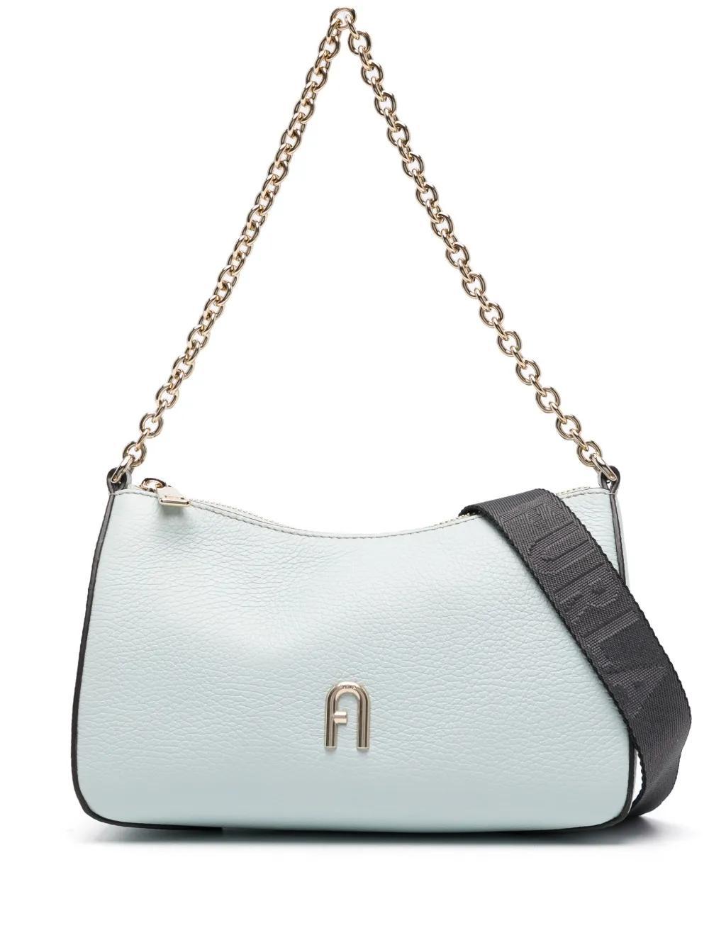 FURLA Mini Primula Cross Body Bag In Blue Product Image