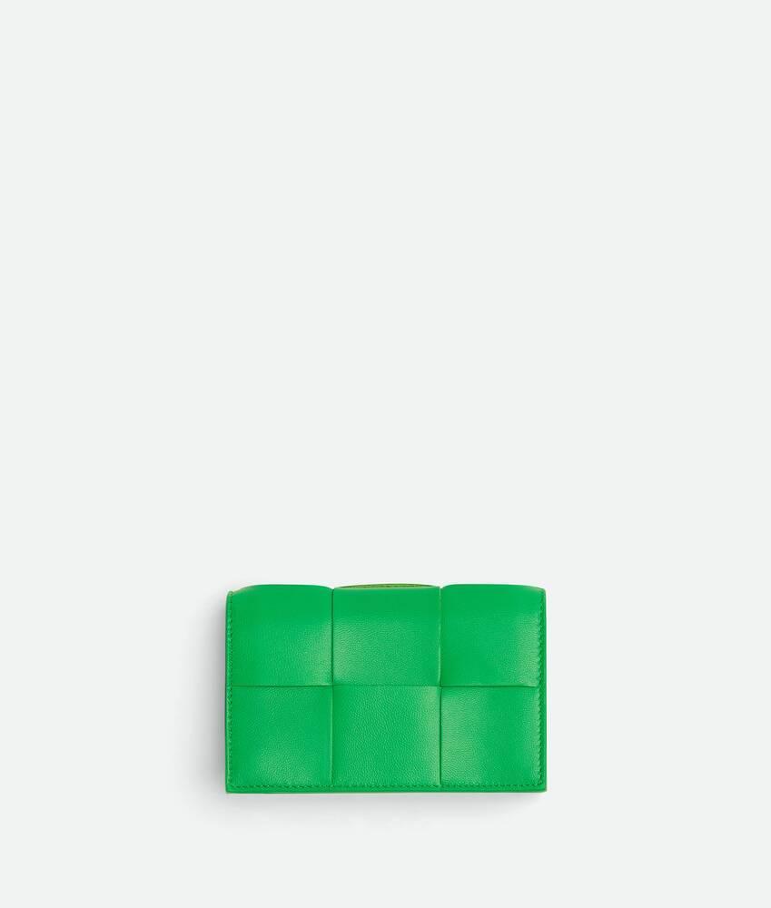 Women's Cassette Business Card Case in Parakeet Product Image