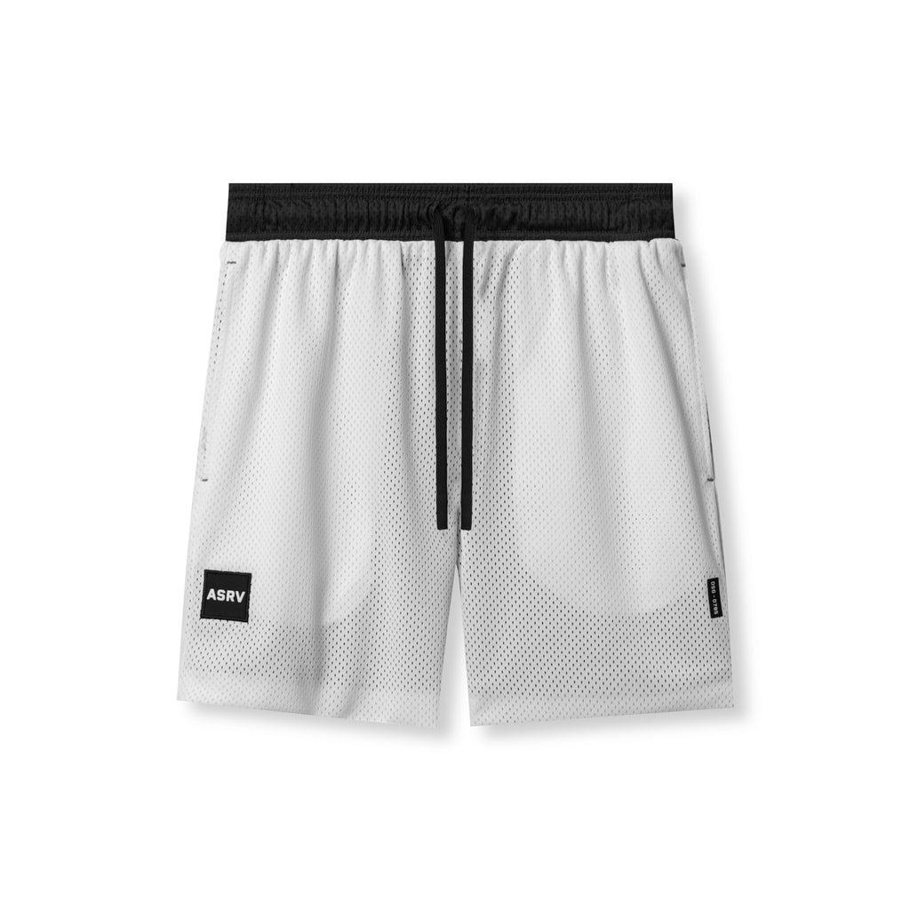 0795. SilverPlus™ Mesh Reversible Short  - Black/White Product Image